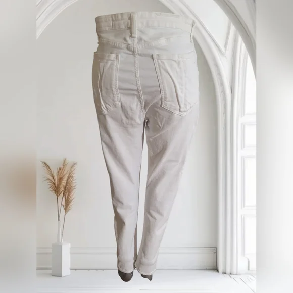 *SOLD* Rag & Bone High Rise White Jeans - Picture 3 of 5